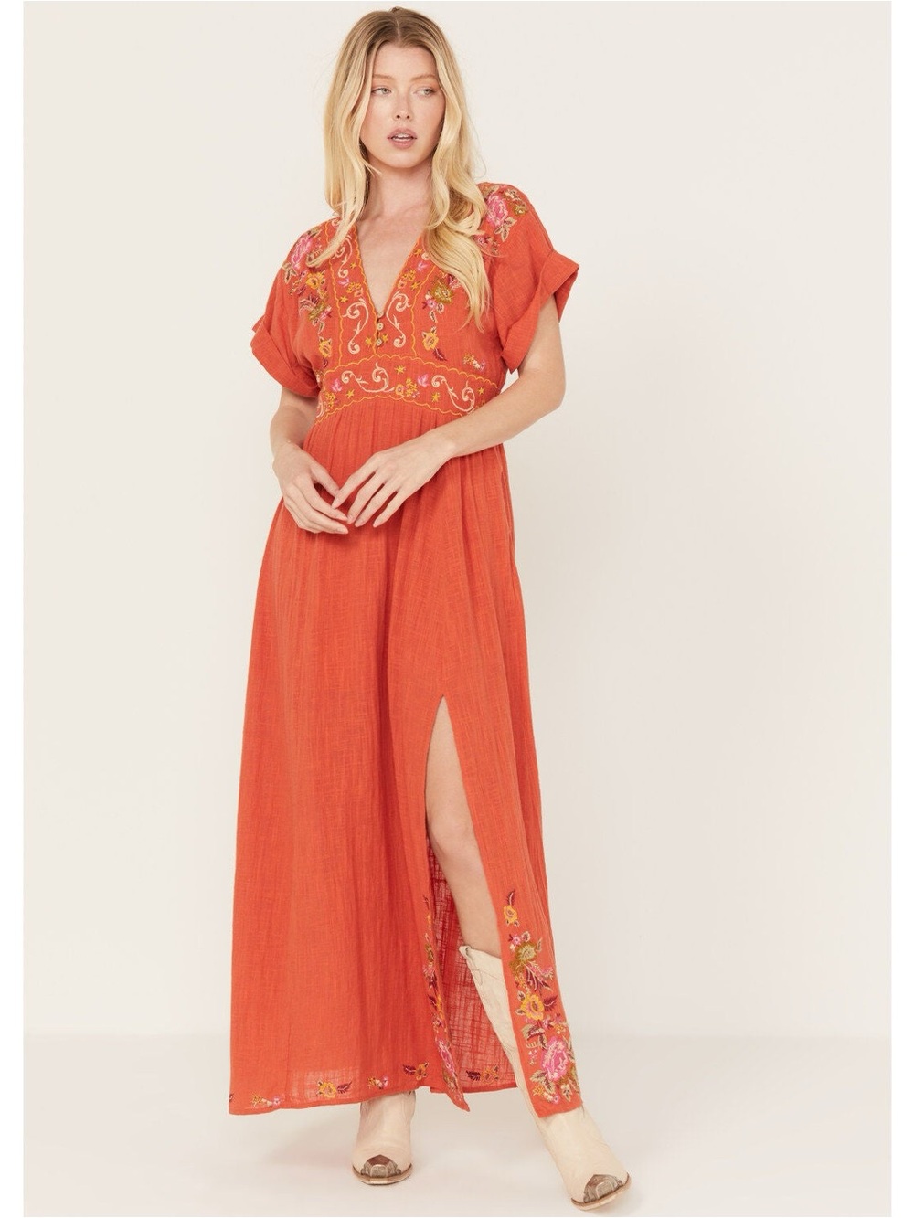 FREE PEOPLE WOMEN'S MAISLE MAXI DRESS